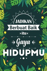 Motivational Poster – Make Kindness Your Lifestyle