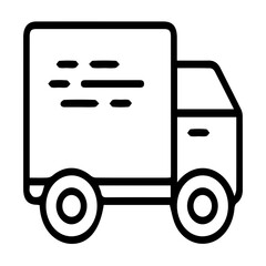 Moving truck icon
