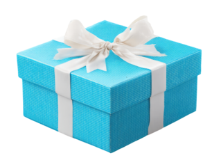 Light-blue gift box with white ribbon (1)