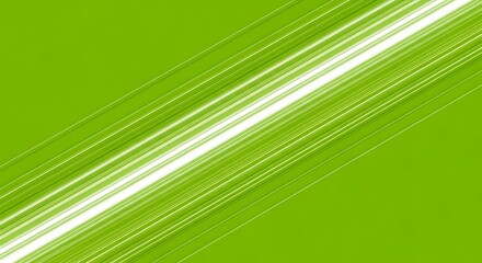 Dynamic Lime Green Energy Stream: An abstract digital backdrop featuring vibrant lime, bisected by energetic white and green diagonal lines, creating a sense of speed, modern movement, and illuminated