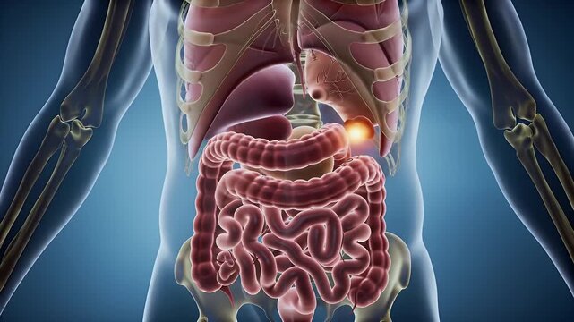 Human Digestive System Anatomy.