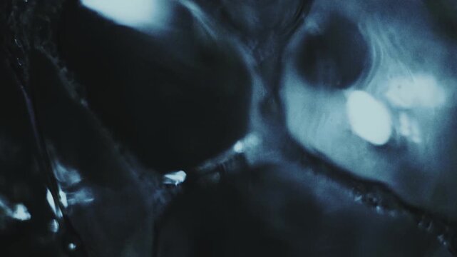 Microscopic Covid-19 Pandemic. Epidemic Biohazard Contamination.