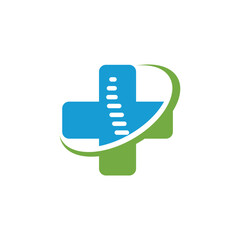 chiropractic abstract logo modern style