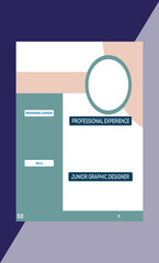 Professional Creative Cv Or Resume Template