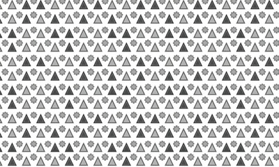 Vector seamless metallic geometric grid pattern.