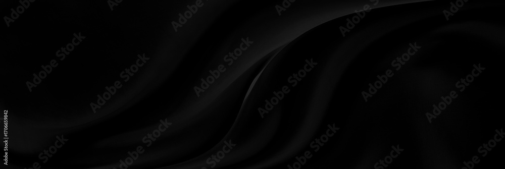 Aufkleber black gray satin dark fabric texture luxurious shiny that is abstract silk cloth background with pat