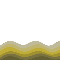 yellow wavy background. wavy design for presentation. Abstract wavy color gradient