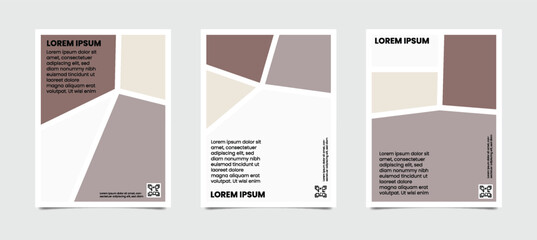 Simple template with comic frame style. Layout for poster, cover or flyer