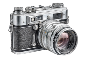 Antique 35mm single-lens reflex camera
