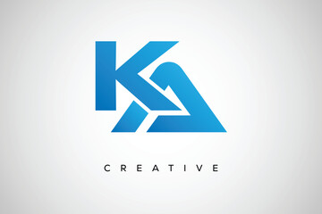 HA Creative Monogram Letter mark Logo – Modern Branding Design & Business Identity