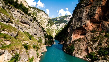 Mountain River Gorge