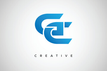 GC Creative Monogram Letter mark Logo – Modern Branding Design & Business Identity