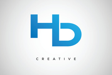 Obraz premium HD Creative Monogram Letter mark Logo – Modern Branding Design & Business Identity