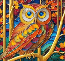 owl on a branch