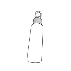 vector bottle icon