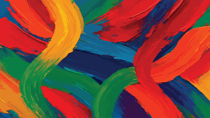 Abstract Paint Strokes Texture Background