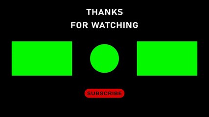 youtube end screen with black background, Template for your channel, Watch next screen and Subscribe button.4k video