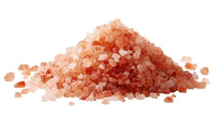 Pile of coarse, pinkish-red crystals (1)