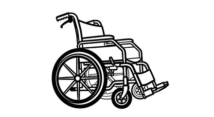 Wheelchair illustration
