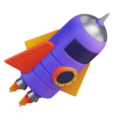 Spacecraft 3D Illustration