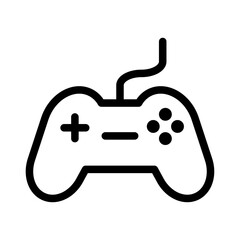 Modern Console Controller Line Icon of Game Controller Types Icon Set