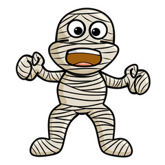 illustration mummy