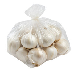 White garlic pile texture. Fresh garlic on market table closeup photo. Vitamin healthy food spice image. Spicy cooking ingredient picture. Pile of white garlic heads.