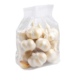 White garlic pile texture. Fresh garlic on market table closeup photo. Vitamin healthy food spice image. Spicy cooking ingredient picture. Pile of white garlic heads.
