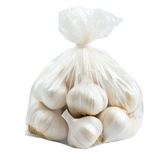 White garlic pile texture. Fresh garlic on market table closeup photo. Vitamin healthy food spice image. Spicy cooking ingredient picture. Pile of white garlic heads.