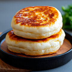 Delicious homemade pancakes kitchen food photography cozy environment close-up view comfort food inspiration
