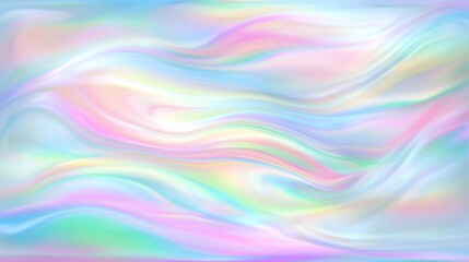 Obraz premium Abstract pastel holographic background