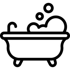 Bathtub Relax Icon