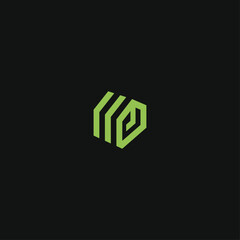 Geometric house logo icon flat vector design