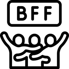Best Friend Forever Icon