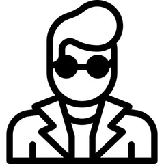 Bosozoku Motorcycle Icon