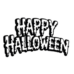 Happy halloween pumpkin art vector illustration