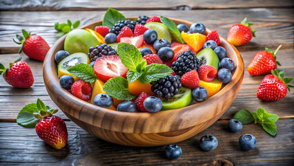 fresh fruit salad