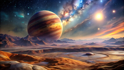 ufo in space