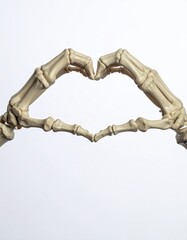 Skeleton hands forming a heart shape (3)