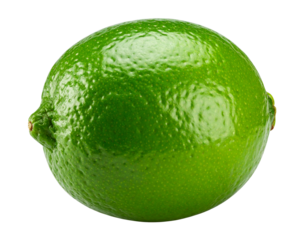 Modern Minimalist Lime Fruit PNG