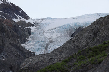 Exit Glacier in Kenai Fjords