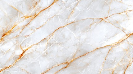 Elegant white marble with golden veining texture
