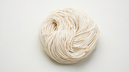 Raw dried Misoa or Misua, thin noodles, chinese food