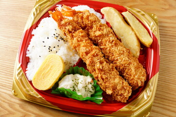 海老フライ弁当