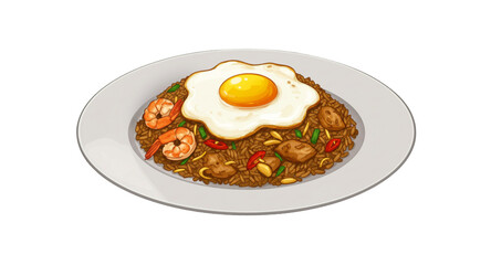 Shrimp fried rice
