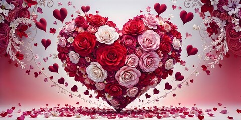 Large selection of invitation hearts, backgrounds, designs, cards, Wedding invitation.