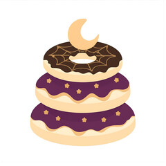 Abstract Vector SVG Background with Simple White Design and Clean Minimalist Style