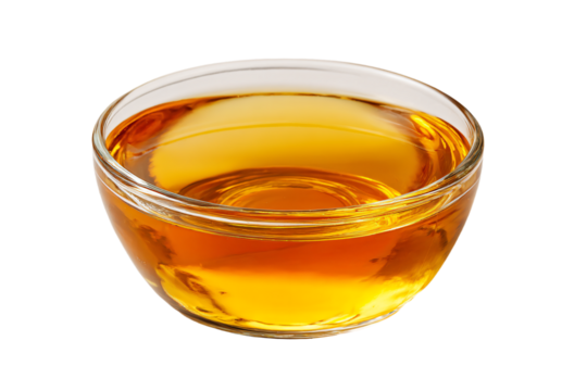 a glass of tea with a liquid in it