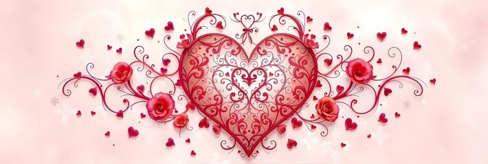 Large selection of invitation hearts, backgrounds, designs, cards, Wedding invitation.