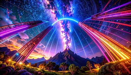 A high-definition depiction of a connected world.  